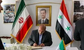 گشایش دفتر تسلیت به مردم و دولت سوریه در سفارت این کشور در تهران/ عکس
