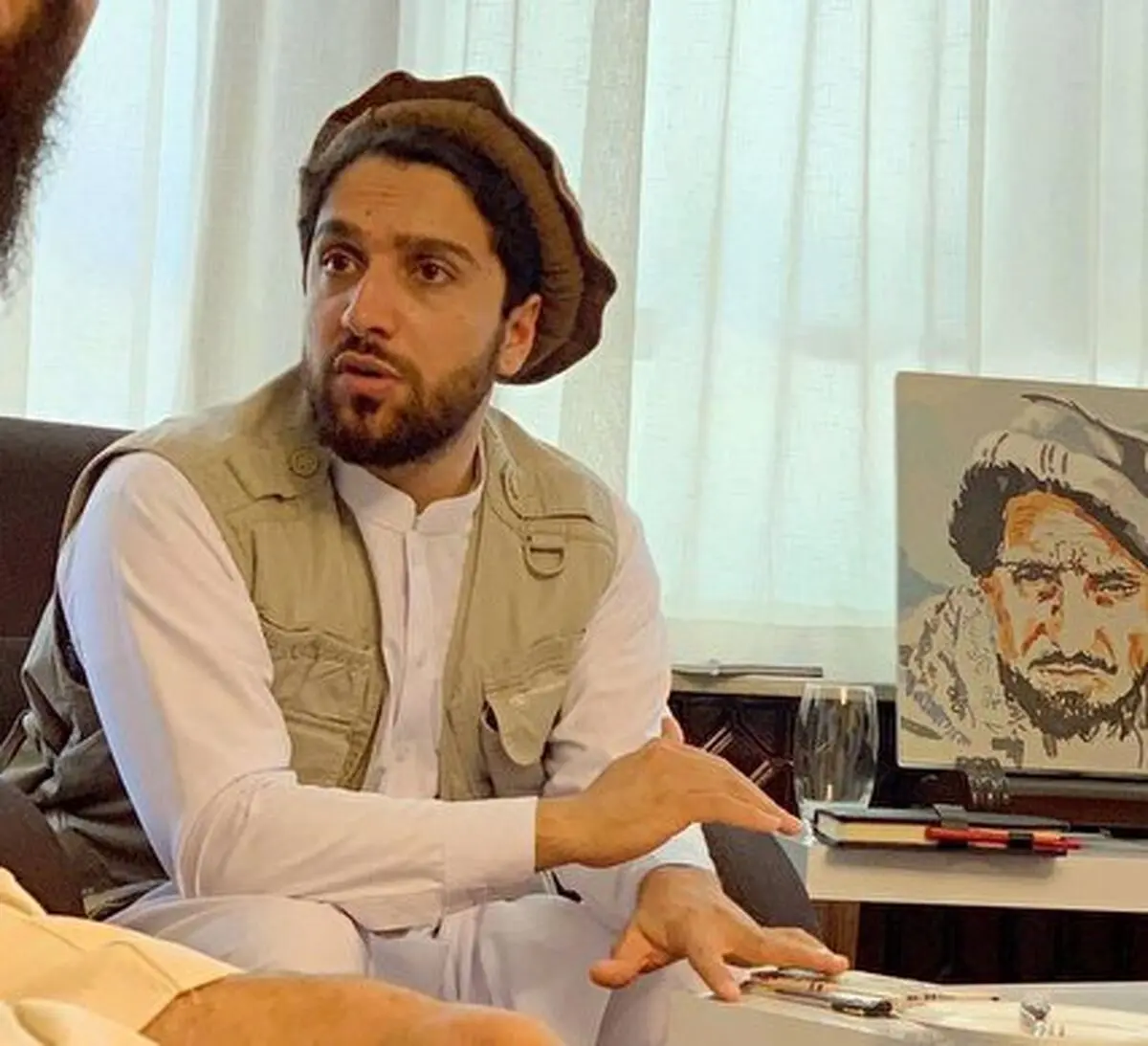 استوری دختر احمد شاه مسعود/ عکس