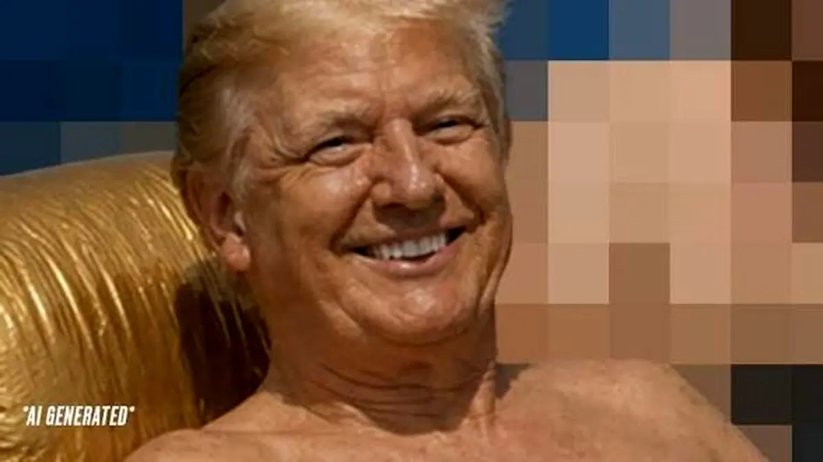 انتشار عکس منشوری از ترامپ | رئیس‌جمهور دیوانه به سیم آخر زد