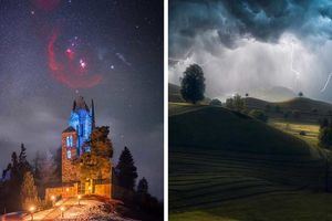 روز و شب به این زیبایی از سوئیس!/ تصاویر