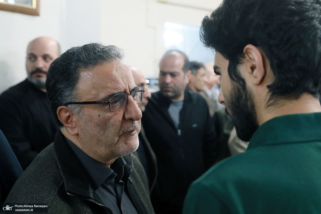 تصاویر: مراسم تشییع برادر سید مصطفی تاجزاده