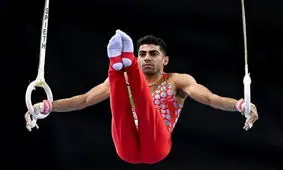 فینالیست‌شدن ژیمناست ایران در جام جهانی باکو