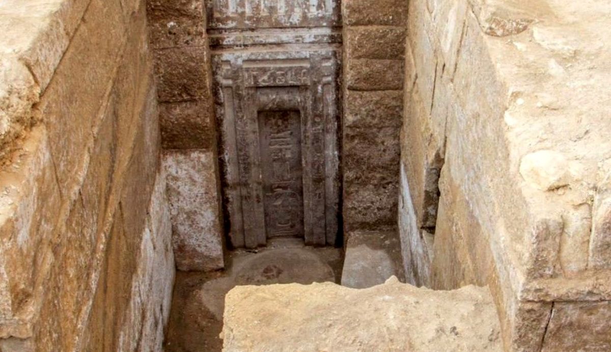مقبرۀ «پسر فرعون» بعد از ۴۴۰۰ سال از زیر خاک بیرون آمد