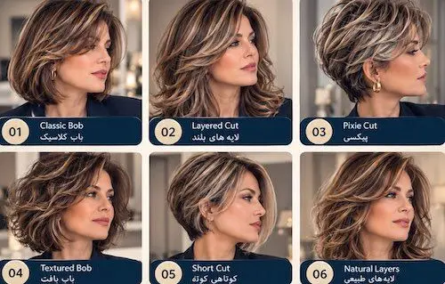 مو بر اساس سن