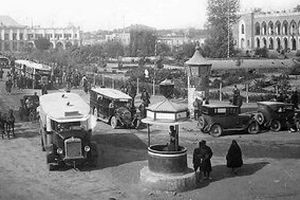 مدرسه دخترانه در تهران، سال ۱۳۱۰/ عکس