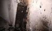 حریق کولر گازی در مشهد و محبوس شدن ۵ نفر 