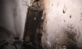 حریق کولر گازی در مشهد و محبوس شدن ۵ نفر 