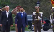 استقبال رسمی پزشکیان از نخست وزیر عراق