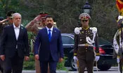 استقبال رسمی پزشکیان از نخست وزیر عراق