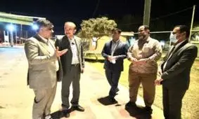 بازدید سرزده مدیرکل امور شهری و شوراهای استانداری خوزستان از محل اسکان مسافران نوروزی در ماهشهر