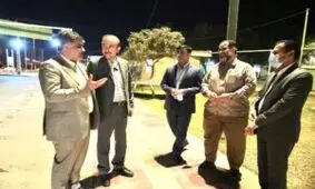 بازدید سرزده مدیرکل امور شهری و شوراهای استانداری خوزستان از محل اسکان مسافران نوروزی در ماهشهر