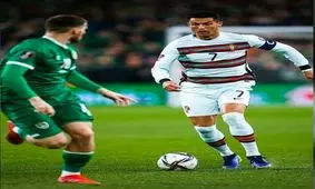 پرتغال صفر - ایرلند صفر / لغزش بد موقع رونالدو و یارانش