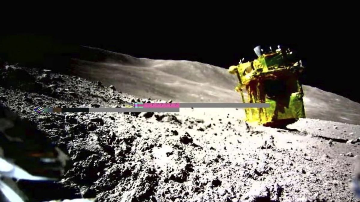 فرودگر ژاپنی ماه توانست از «شب قمری» جان سالم به در برد/ «اسلیم» ارتباط خود را با زمین دوباره برقرار کرد

