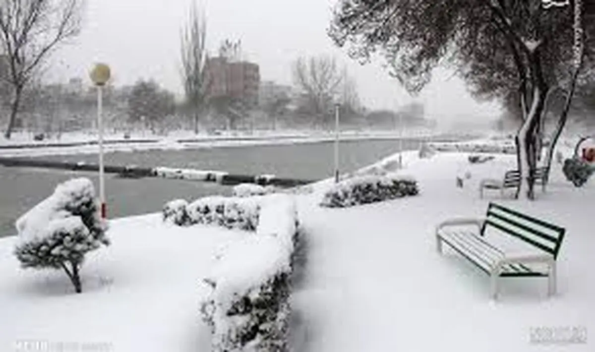 تصویری زیبا از برف نیارق اردبیل/ ویدئو 