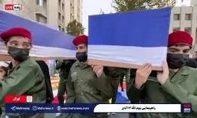 تصاویری از تابوت سربازان اسرائیلی در تهران/ ویدئو