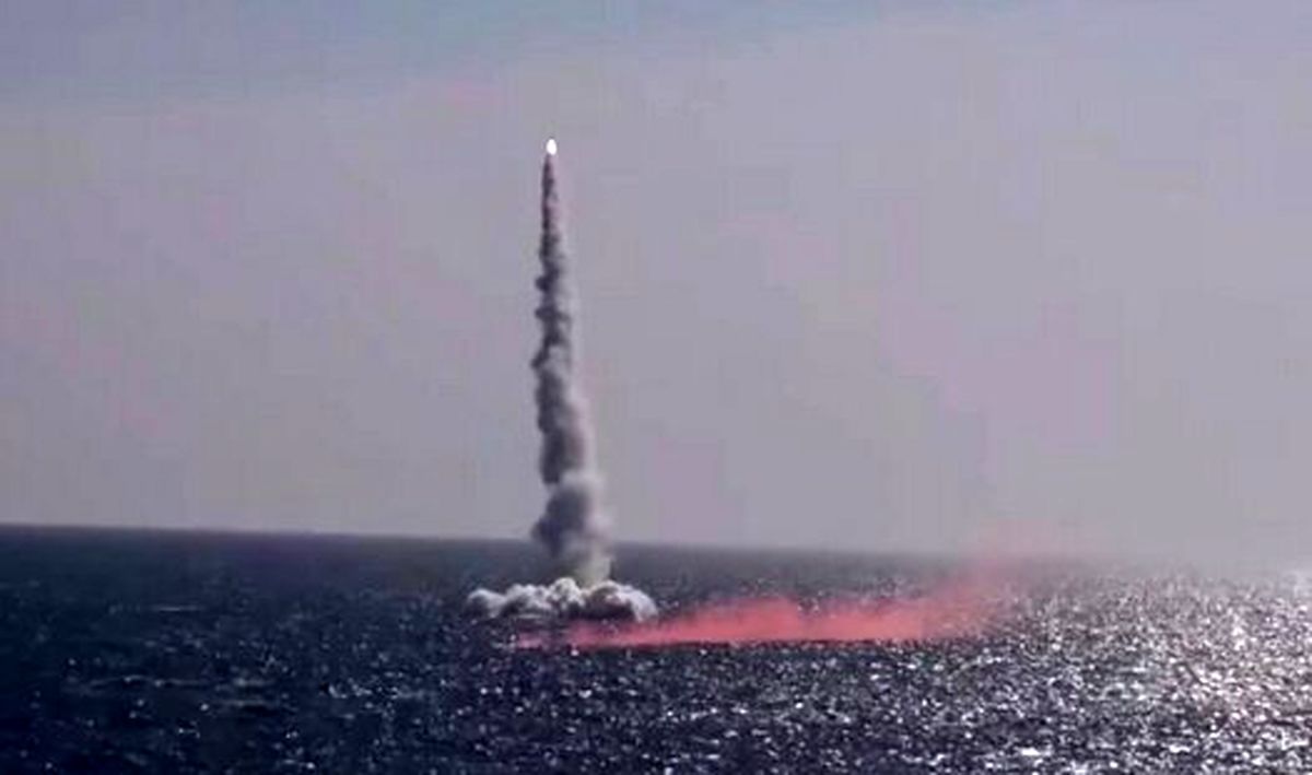 شلیک موشک «کالیبر» از دریای ژاپن توسط زیردریایی روسی