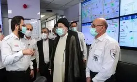 بازدید رئیسی از اورژانس کشور