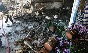 انفجار در بازار گل محلاتی/ عضو شورا: هشدار داده بودم/ ویدئو