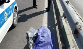 مرگ تلخ مرد جوان در جاده بهشت زهرا 