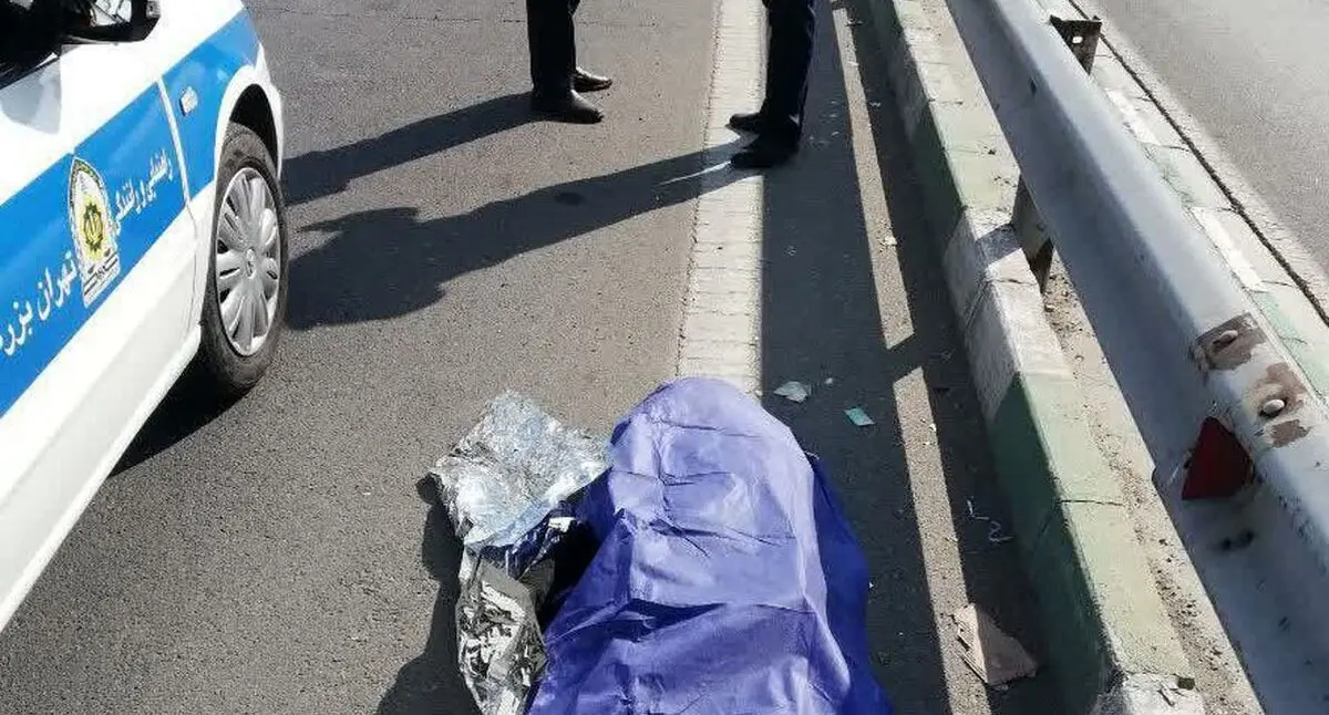 مرگ تلخ مرد جوان در جاده بهشت زهرا 