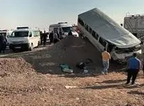 جزییات حادثه مینی‌بوس دانش‌آموزان در گرمسار/ ویدئو