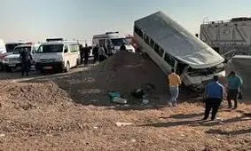 جزییات حادثه مینی‌بوس دانش‌آموزان در گرمسار/ ویدئو