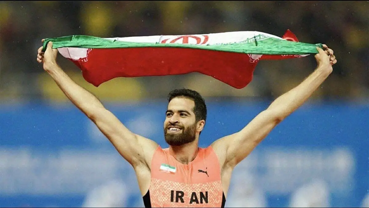 تفتیان نفر سوم رقابت های بین المللی دو ومیدانی شد

