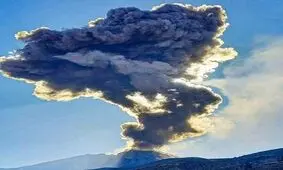  فوران آتشفشان اوبی‌ناس در پرو/ ویدئو