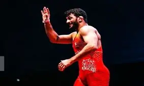 حسن یزدانی کشتی‌گیر استرالیایی را ضربه فنی کرد/ ویدئو

