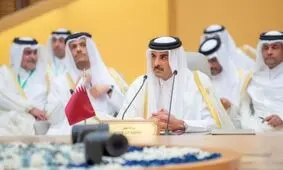 امیر قطر برای مذاکره درباره غزه به پاریس می‌رود

