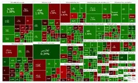 تالار شیشه ای سبز شد
