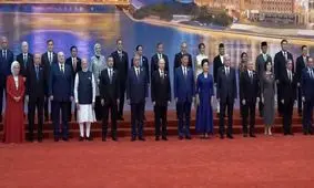 کیف عجیب محافظین در اجلاس شانگهای