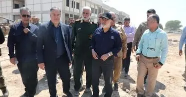 هشتمین بازدید استاندار خوزستان از باغ‌موزه دفاع مقدس؛ از جلسه شورا تا حضور در میدان