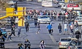 غارت فروشگاه ها و درگیری مسلحانه در خیابان های آرژانتین/ ویدئو

