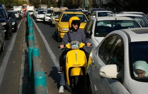 گزارش و تصاویر خبرگزاری آمریکایی از زنان موتورسوار در تهران