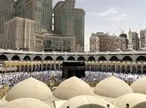 پریدن از طبقه بالای مسجدالحرام/ ویدئو+18