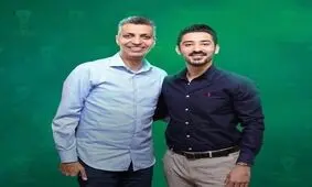 رضا قوچان‌ نژاد و فردوسی‌ پور در عید نوروز/ عکس