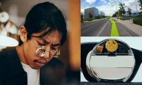 کوچکترین دستگاه واقعیت افزوده جهان قابل نصب روی عینک معمولی/ ویدئو
