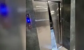 سقوط آسانسور در خوابگاه کوی علوم پزشکی تهران