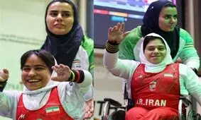 ۲ طلا برای دختران پاراوزنه‌برداری ایران