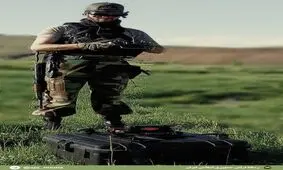 عکس گنگ از تمرین یک ارتشی با پهپاد FPV 
