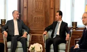 امیرعبداللهیان با بشار اسد دیدار کرد