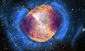 انعکاس آینده خورشید در یک دمبل کیهانی

