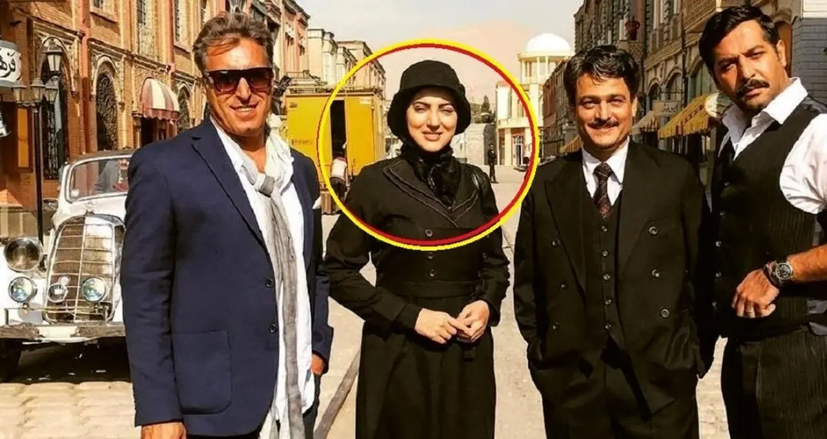 عکس تغییر چهره فوق جذاب خانم بازیگر خارج از سریال های صدا و سیما