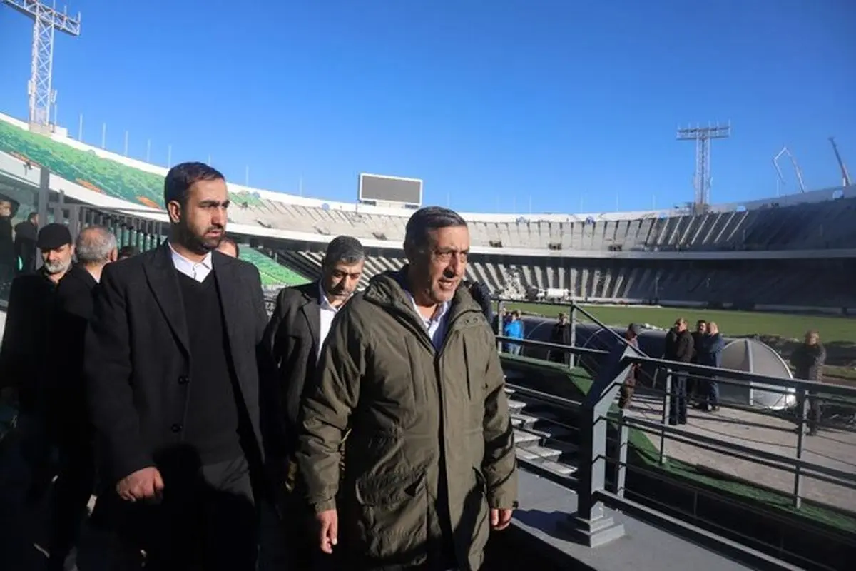 معاون اجرایی رئیس‌جمهور: نوسازی ورزشگاه «آزادی» ۸۵ درصد پیشرفت کرده است

