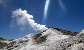 آیا آتش‌فشان تفتان در بلوچستان فعال می‌شود؟/ دودهایی که مردم را نگران کرده است/ ویدئو