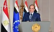 رئیس جمهوری مصر خواستار حمایت از توافق ایران و آمریکا و آتش بس غزه شد
