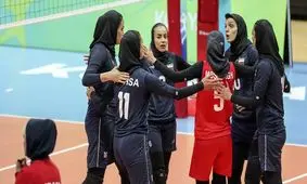 تیم ملی والیبال زنان مغلوب میزبان شد

