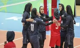 تیم ملی والیبال زنان مغلوب میزبان شد

