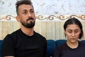 اولین گفتگو با عروس و داماد نفرین شده عراقی / عروس: مادر و برادرم کشته شدند / ویدئو